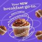 Lifestyle 1 of Made Good Mornings Baked Oat Cups - Gluten Free Muffins - Gluten Free Banana Chocolate Muffins - Banana Chocolate Oat Cups