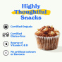 Lifestyle 2 of MadeGood Organic Baked Oats Cups - Gluten Free Muffins - MadeGood Muffins - Berry Vanilla Muffins