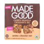 MadeGood Organic Crunchy Granola Squares Oats & Dark Chocolate, 5 Packs French Side