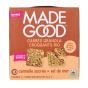 MadeGood Organic Crunchy Granola Squares Sweet Cinnamon & Sea Salt, 5 Packs French Side