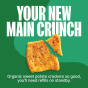 Lifestyle of MadeGood Snackers Organic Sweet Potato Crackers Chili Lime Canada