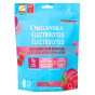 Front of Organika Sugar-Free Electrolytes Powder Wild Raspberry - Electrolyte Packets No Sugar - Organika Electrolytes, Raspberry Electrolytes - Natural Electrolyte Powder