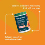 Lifestyle 1 of Organika Electrolytes + Enhanced Collagen Juicy Strawberry Peach - Electrolyte Drink - Best Electrolyte Drink - Natural Electrolyte Drink