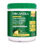 Front of Organika Enhanced Collagen Powder Power Greens Collagen With Probiotics And Fruits And Veggies