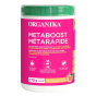 Front of Organika Metaboost Fat Metabolizing Complex With Collagen L-Carnitine Garcina Camboga Fat Burning Supplement