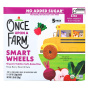 Once Upon A Farm Smart Wheels Organic Toddler Soft-Baked Bars Rasp-Berry Beet & Kale Front of box