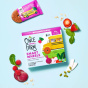 Once Upon A Farm Smart Wheels Organic Toddler Soft-Baked Bars Rasp-Berry Beet & Kale Lifestyle 2