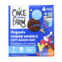 Once Upon A Farm Power Wheels Organic Soft-Baked Bars Blueberry Crumble Front of box