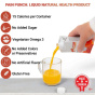 Pain Punch Liquid Anti Inflammatory Drink - Natural Pain Relief - Turmeric Omega 3 - Pain Relief Supplement