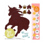 Peaceful Fruits No Added Sugar 100% Fruit Stickers Unicorns Raspberry & Mango