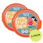 Peaceful Fruits No Added Sugar 100% Fruit Tape Watermelon Raspberry 2-Pack Front