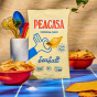 PEACASA High Protein Chickpea Chips Sea Salt - Vegan Protein Chips - High Protein Snacks Vegetarian - Chickpea Snacks