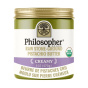 Philosopher Foods Raw Stone-Ground Pistachio Butter Creamy Front of jar