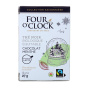 French Front of Four O'Clock Organic Holiday Tea Winter Tea Chocolate Mint Tea - Winter Tea - Chocolate Mint Tea - Chocolate Teas