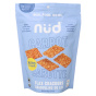 Front of Nud Carrot Flax Crackers, 66g