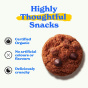 Lifestyle 1 of MadeGood Allergen Free Cookies Double Chocolate - Healthy Vegan Cookies - Gluten Free Cookies - Allergen Free Cookies