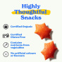 Lifestyle 1 of MadeGood Gluten-Free & Organic Star Puffed Crackers Pizza - Baby Crackers - Kids Crackers - Gluten Free Crackers