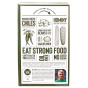 Back of PLANTSTRONG Plant-Based Organic Creamy White Bean Chili, 479g