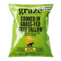 Graze Potato Chips Kettle Cooked in Grass-Fed Beef Tallow Dill Pickle Front of package