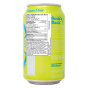 Back of Poppi Prebiotic Soda Ginger Lime - Ginger Lime Sparkling Ice -Ginger Lime Soda Water - Ginger Lime Soda Pop