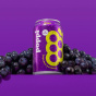 Poppi Prebiotic Soda Grape - Functional Soda - Low Sugar Soda - Healthy Grape Soda