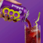 Poppi Prebiotic Soda Grape - Functional Soda - Low Sugar Soda - Healthy Grape Soda