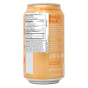 Back of Poppi Prebiotic Soda Orange Cream - Gut Health Drink - Prebiotic Soda Canada - Poppi Drink