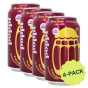 Poppi Prebiotic Soda Root Beer 4-Pack, 355 mL each Front