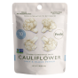 Front of Poshi Steamed & Marinated Snack Cauliflower Salt & Black Pepper, 45g