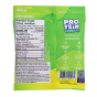 Back of Protein Candy Classic Fruit Sour - High Fibre Candy - Protein Gummies - Protein Gummy Candy