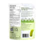 back of Poshi Snacks Petite Pickles - Small Pickles - Snacking Pickles - Kosher Petite Dill Pickles