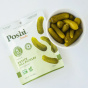 Poshi Snacks Petite Pickles - Small Pickles - Snacking Pickles - Kosher Petite Dill Pickles