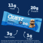 Quest Nutrition - Quest Protein Bars - Quest Bars - Cookie Dough Protein Bars - Low Sugar Protein Bars -Gluten Free Protein Bar