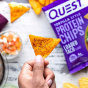 Lifestyle 1 of Quest Tortilla-Style Protein Chips Loaded Taco - Healthy Chips Canada - Keto Taco Chips - Taco Flavoured Chips