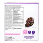 Back of Quest Soft Baked Frosted Cookies Chocolate Cake Flavour - Chocolate Protein Cookies Low Carb - Chocolate Protein Cookies Low Calorie - Chocolate Whey Protein Cookies