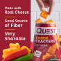 Quest High Protein Cheese Crackers Spicy Cheddar - High Protein Crackers - High Protein Cheese Crackers - Keto Cheese Crackers