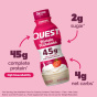 Lifestyle 1 of Quest Protein Milkshake Strawberry - Keto Friendly Protein Shake - Post Workout Protein Shake - Creamy Strawberry Protein Shake
