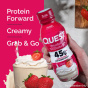 Lifestyle 2 of Quest Protein Milkshake Strawberry - Keto Friendly Protein Shake - Post Workout Protein Shake - Creamy Strawberry Protein Shake