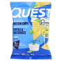Front of Quest Protein Tortilla Chips Ranch - Protein Chips - Keto Chips - Ranch Tortilla Chips