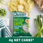 Quest Protein Tortilla Chips Sour Cream & Onion - High Protein Chip - Low Sugar Tortilla Chip - Gluten Free Tortilla Chip