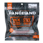 Front of Meat Chops Free Range Elk Stixs Naturally Wood Smoked - Elk Meat - High Protein Snack Ideas - Meat Snack