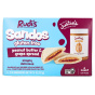 Rudi’s Gluten Free Sandos Justin’s Peanut Butter & Grape Spread Front