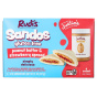 Rudi’s Gluten Free Sandos Justin’s Peanut Butter & Strawberry Spread, 4 Sandos Front