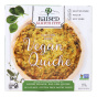Raised Gluten-Free Vegan Quiche Front