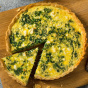 Raised Gluten-Free Vegan Quiche Lifestyle
