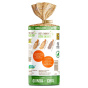 Back of RiceUP Brown Rice Cakes Quinoa Chia Puffed Rice Cakes