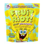 Front of Fruit Riot Real Fruit Candy Sour Pineapple - Frozen Fruit Candy - Candy Fruit - Fruit Candies
