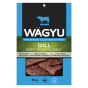 Front of Riz Wagyu Beef Jerky Keto Beef Jerky Halal Wagyu Jerky Dill