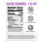 Rotten Gut-Friendly Candy With Prebiotic Fibre Gummy Worms Sour Canada NFT