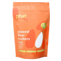 Front of Real Phat Foods Keto Almond Flour Crackers Cheddar - Keto Almond Flour Crackers - High Protein Crackers - Egg White Crackers